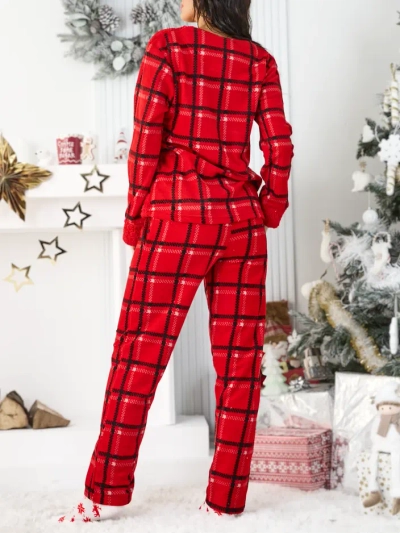 Royalfashion Naiste ruudulised pidžaamad