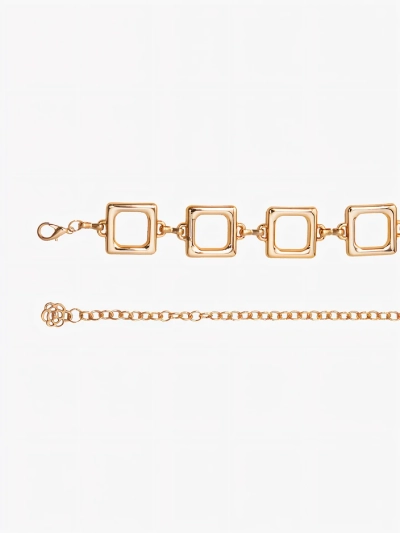 Royalfashion Women's metal decorative belt