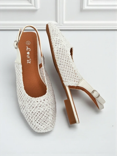 Royalfashion Women's Open-Heel Breeze Woven Sandals