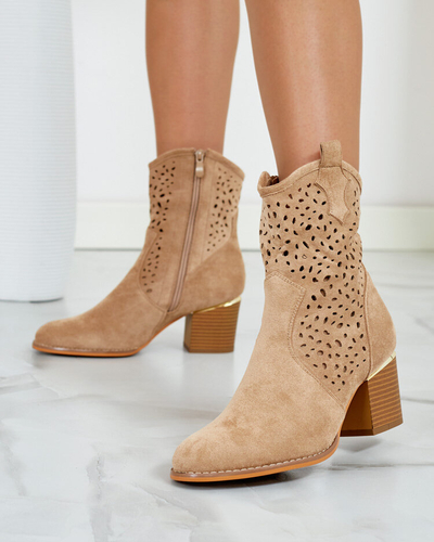 Royalfashion Naiste madala postiga a'la Mozie saapad