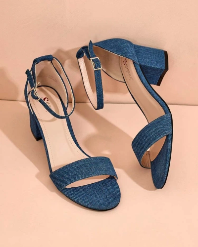 Royalfashion Naiste Post Solefos Sandaalid