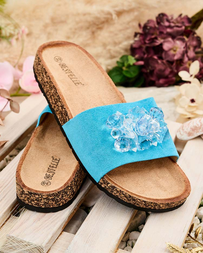 Royalfashion Naiste Villo rhinestone flip-flops