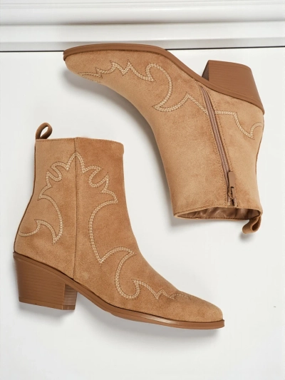 Women's Velvet Ash cowboy boots - heeled