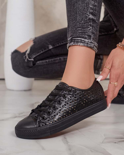 Royalfashion Women's Navet Openwork Sneakers