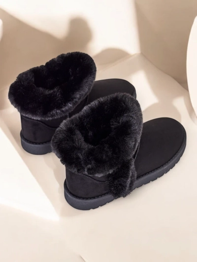 Royalfashion Short women's snow boot-style shoes Giesi