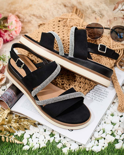 Royalfashion Women's Obissa low-heeled sandals