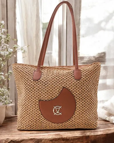 Royalfashion Large straw women's summer bag