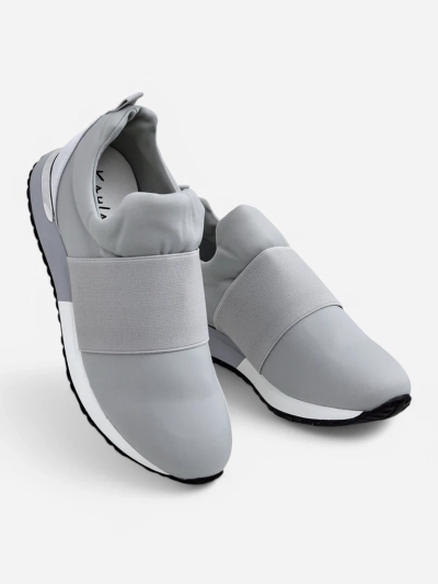 Women's Selene Grigio sneakers flat sole dove gray fashionable style