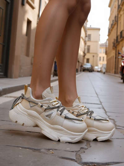 Royalfashion Naiste Sneakers Paksu Talda Reterri