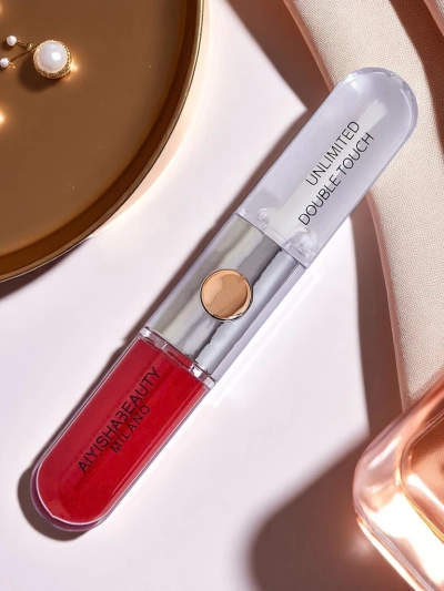 2-in-1 Lipstick and Clear Lip Gloss Lady Bug