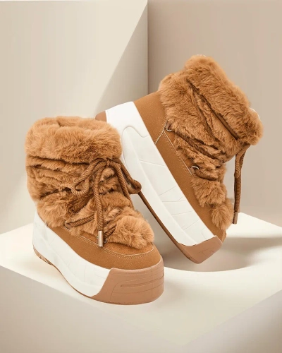 Royalfashion Kvinnenes snøstøvler Rozuri