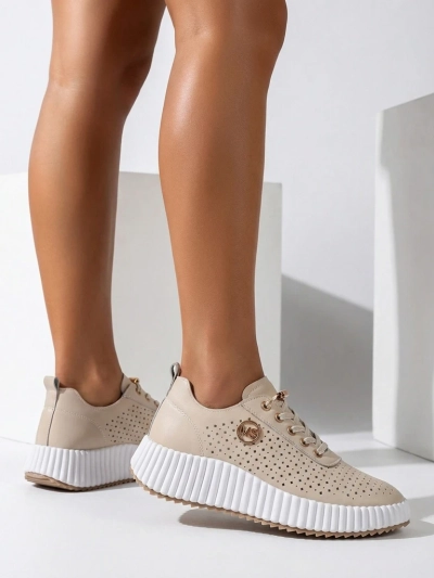 Royalfashion Women's sporty lace-up sneakers Jovenes