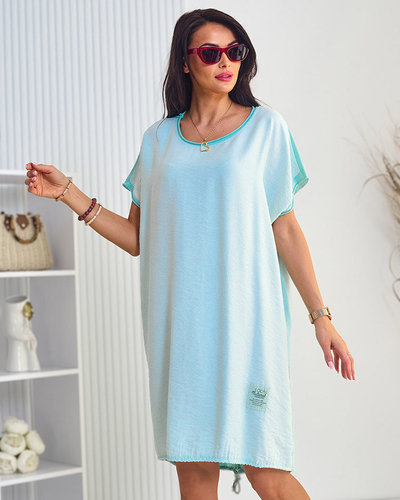 Royalfashion Naiste puuvillane oversize kleit