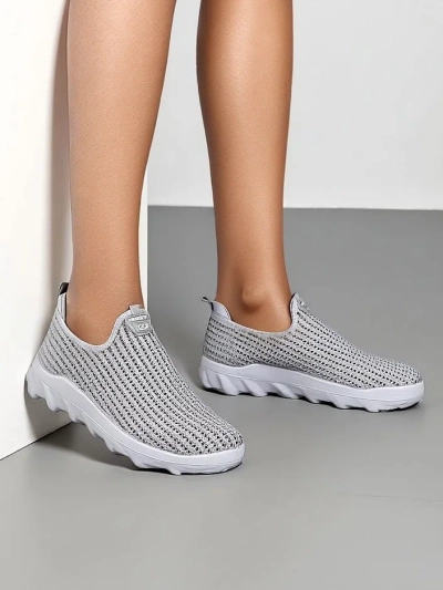 Royalfashion Women's slip-on fabric sports shoes Eraste