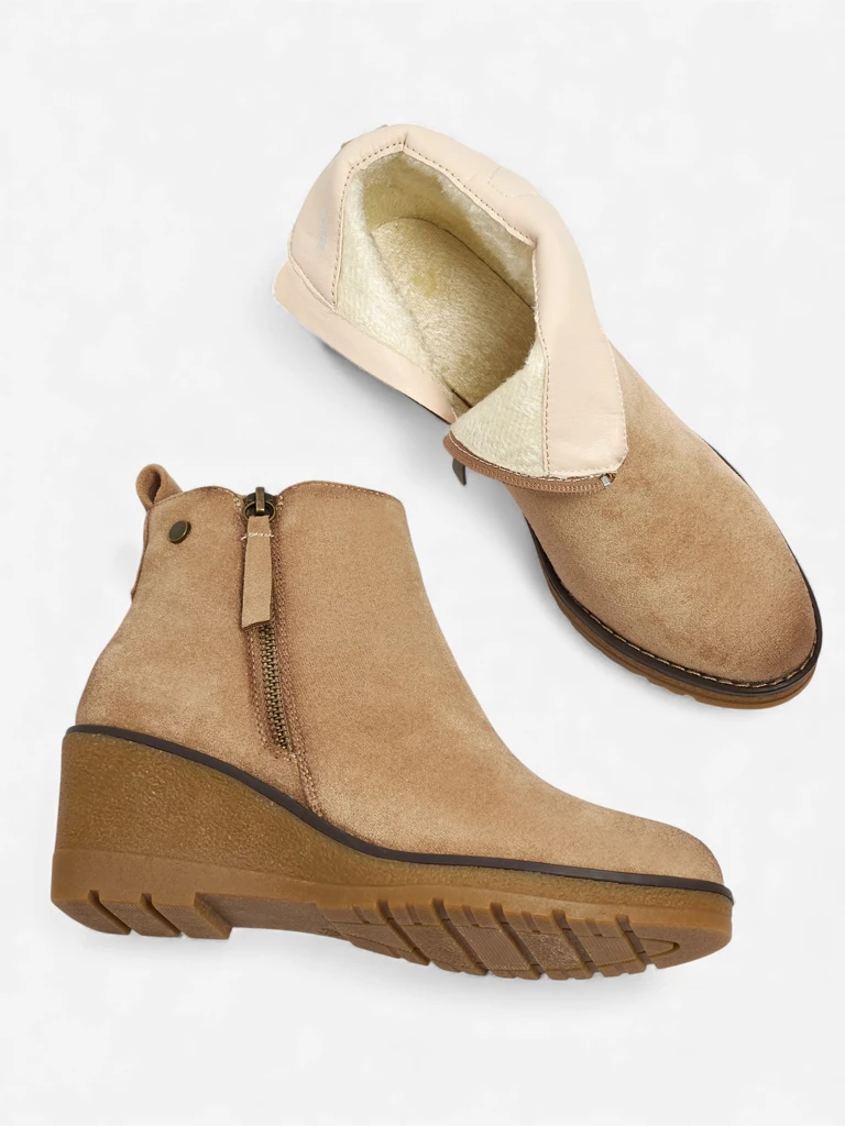 Zarrico Women's Wedge Ankle Boots