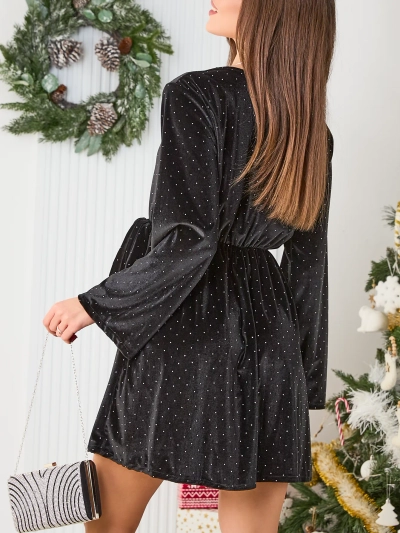 Royalfashion Vifa klæði við glit