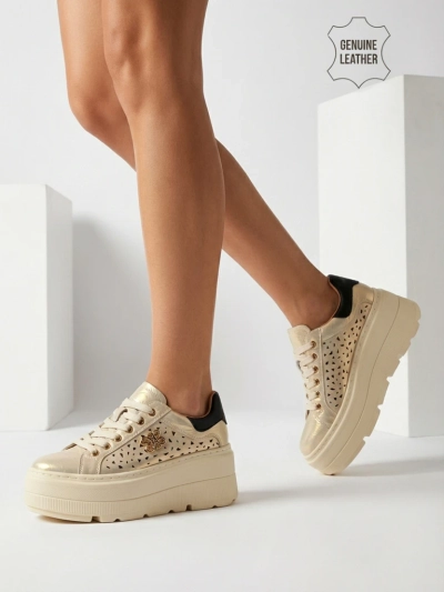 Ažuursed naiste sporditossud naturaalsest nahast Atelle