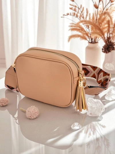 Royalfashion Small Women's Eco-Leather Handbag with Colorful Strap Kovi Lace