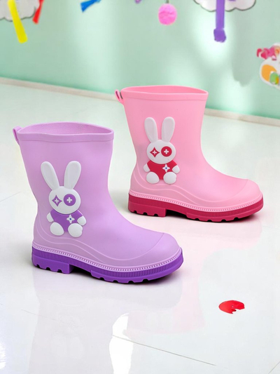 Royalfashion laste kummikud jänkuga Bunny Splash