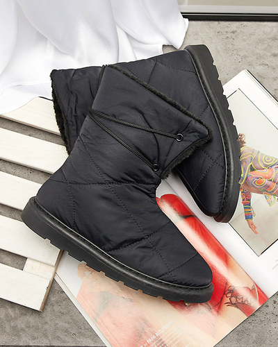 Royalfashion Black women's shoes a'la snow boots Amirfu