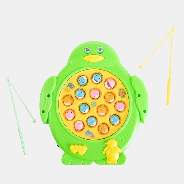 Green children's toy for fishing - Toys