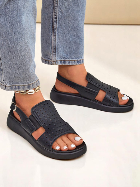 Royalfashion Naiste paksul tallal sandaalid BreezyStep