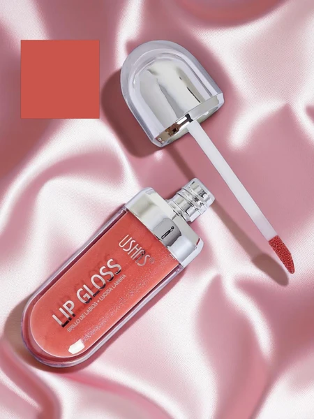 USHAS Glitter Lip Gloss värv Deep Pink