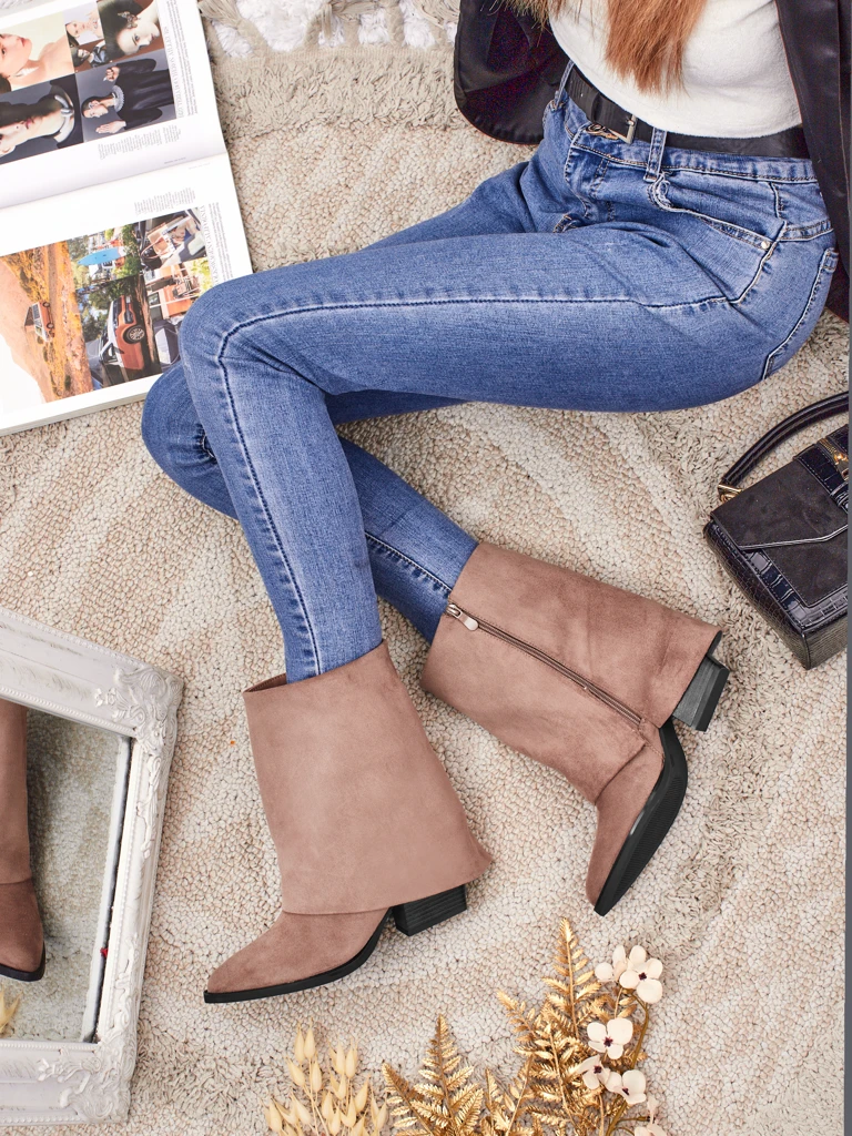 Women's Moon Whisper ankle boots with a closed upper