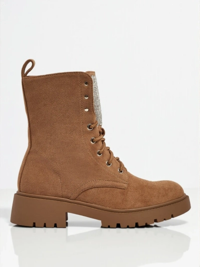 Öko-seemisnahast paeltega naiste saapad Ferlyne