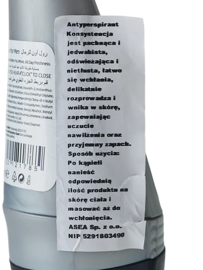 Meeste rullik deodorant-antiperspirant 50 ml