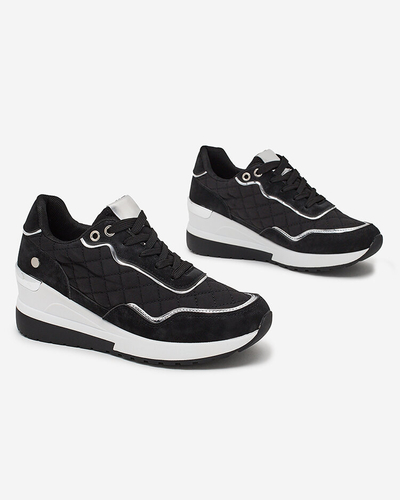 Royalfashion Women's sporty sneakers on a Lololi heel