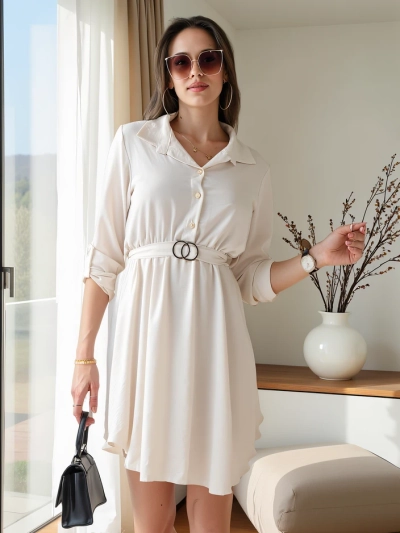 Royalfashion Элегантное женское платье до колен