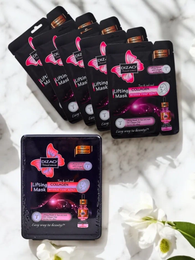 DIZAO - Kollageeni sisaldav seerumi ja maski komplekt 6g + 36g x 10tk