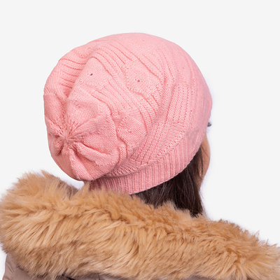 Roosa soe naiste kahekihiline müts - Aksessuaarid