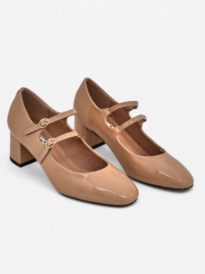 Royalfashion Патентованные женские туфли на каблуках с ремешками Ovigs