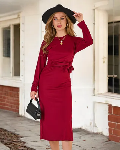 Royalfashion Женское платье-миди