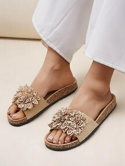 Royalfashion naiste lilledega sandaalid Occes