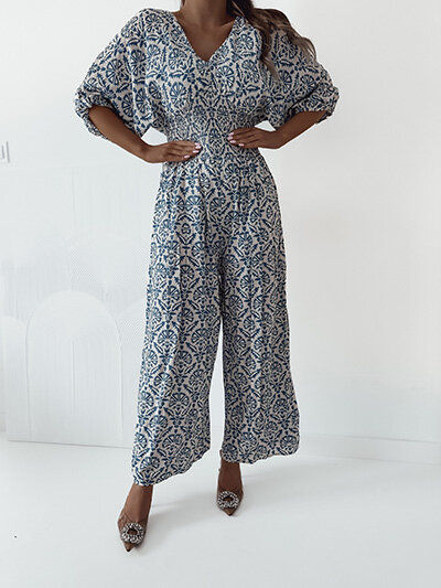 Royalfashion Mustriline naiste kombinesoon