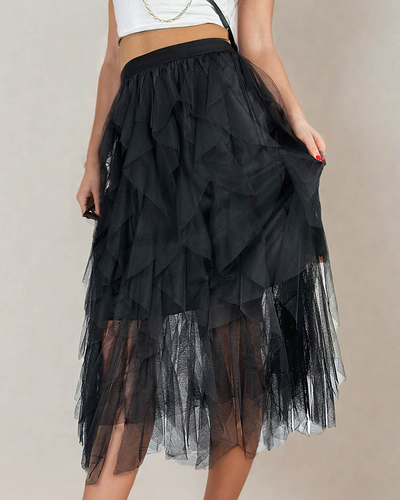 Royalfashion Naiste kahekihiline midi seelik