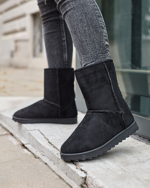 Royalfashion Mustad saapad a'la lumesaapad naistele Leaner
