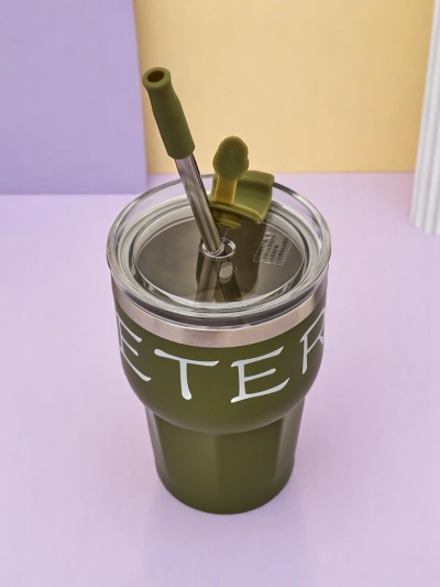 Royalfashion Thermal mug with straw Beautiful