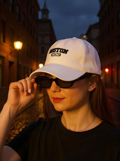 Royalfashion Unisex Cap with Visor Boston Vibe