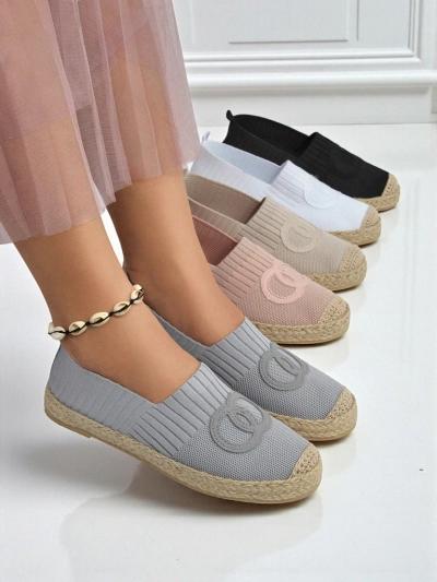 Women's Callista Verde espadrilles - suede, flat heel, green