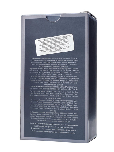 Inspired Eau de Parfum meestele AQUARIUS BLACK