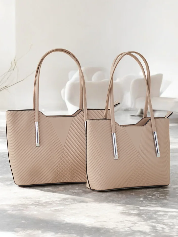 Royalfashion Double women’s bag with embossing