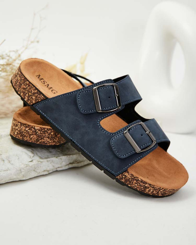 Royalfashion Men's flip-flops with buckles Foumyn