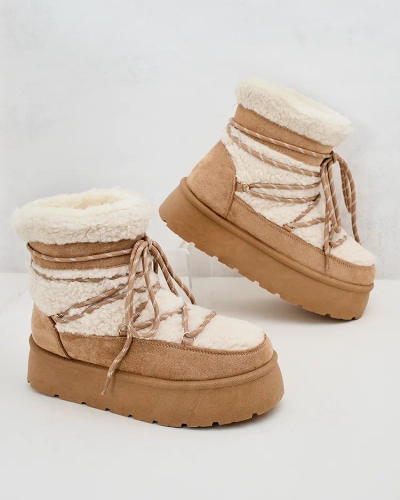 Royalfashion Women's lace-up snow boots Evonie