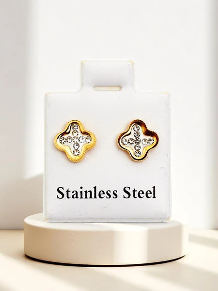 Royalfashion Women's earrings with cubic zirconia