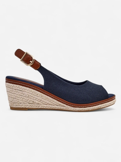 Royalfashion Women's wedge sandals with open toe Tafenis