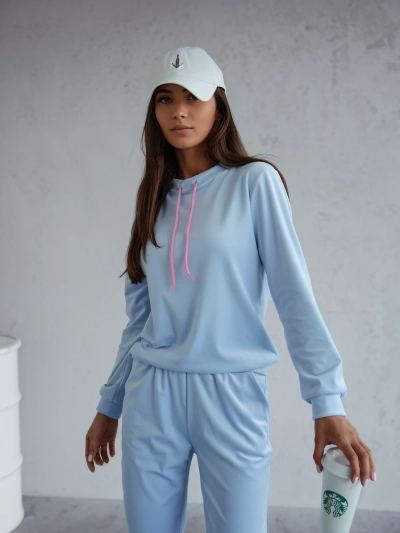 Royalfashion Naiste veluuritaolise treningssärgi komplekt